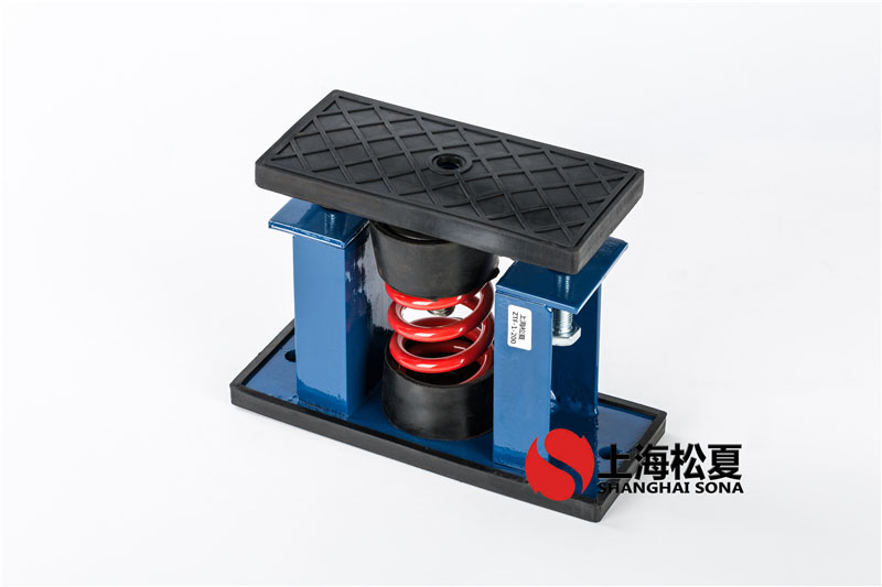 ZTF-1-600<a href='http://huchuangwang.com' target='_blank'><u>彈簧減震器</u></a>安裝在斜流式管道風機